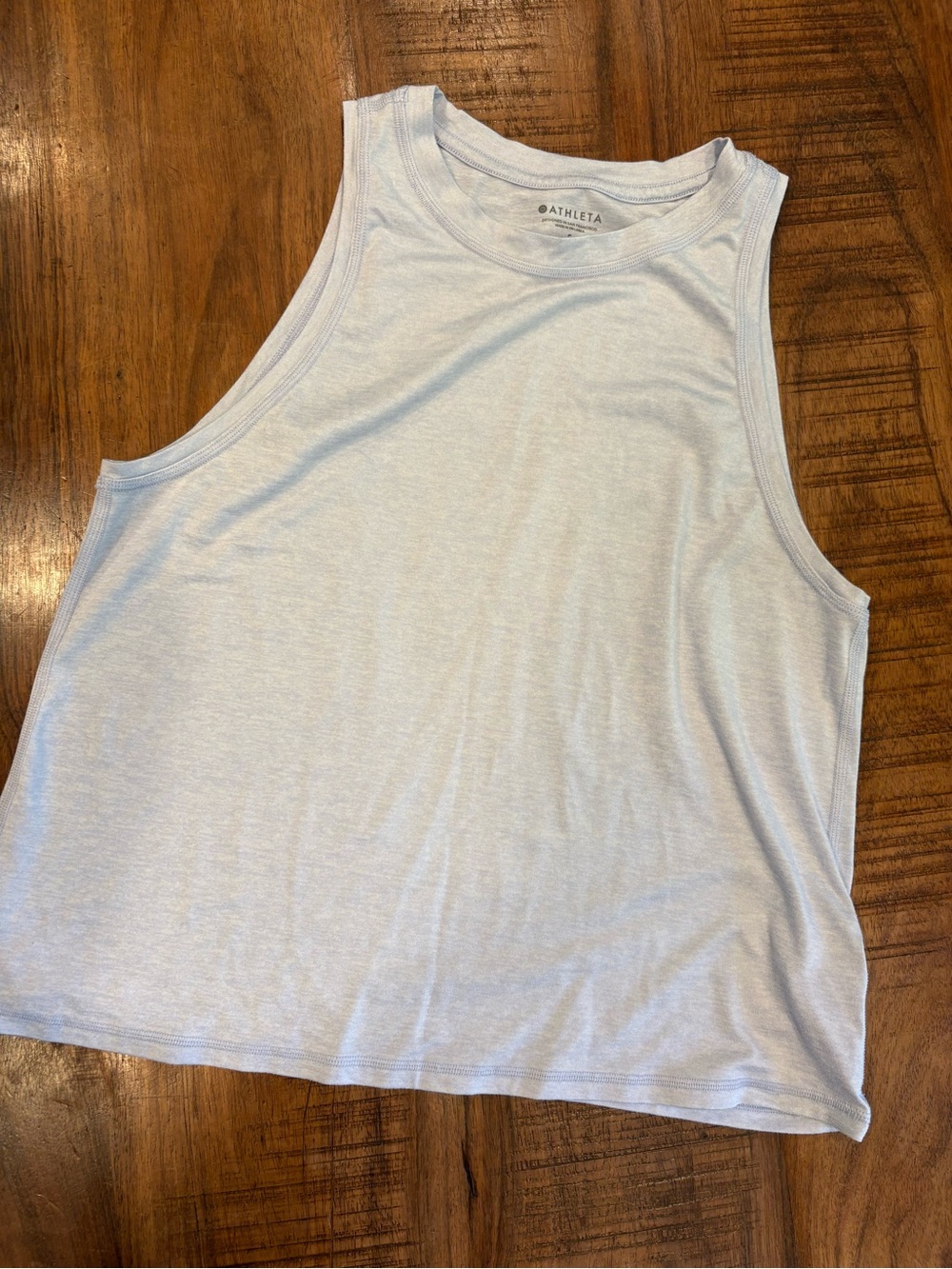 Athleta Light Blue Tank Top